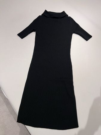 WOLFORD Merino Rib Dress Kleid Strickleid Gr. M