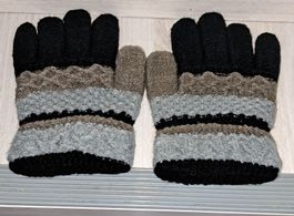 Gants d'hiver chauds , pour petite fille, jamais porté