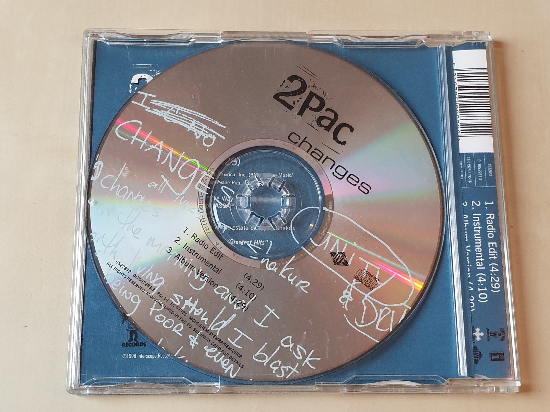 CDs: 2Pac Changes – D'occasion à Stansstad par collectorsshop 1
