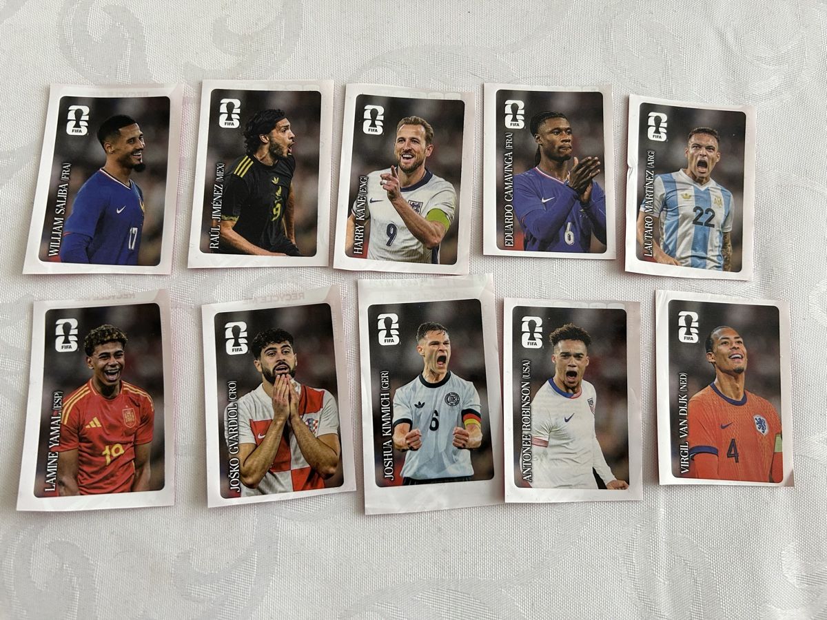 Panini Carte collezionabili: 10 Panini Coca Cola WM 2026 Kleber – Nuovo (secondo la descrizione) da Liebefeld venduto da Lev-Or
