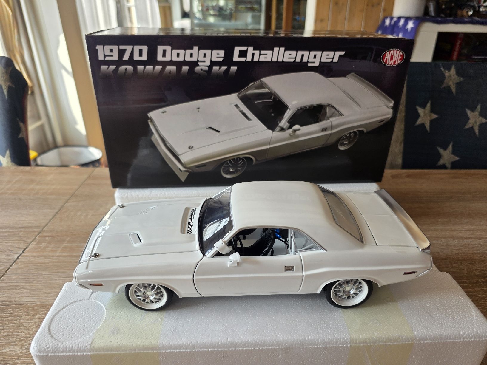 Dodge Modellini d'auto: 70'Dodge Challenger White 1:18 "Kowalski" ACME – Usato da Goldingen venduto da Muscle_Cars84 1
