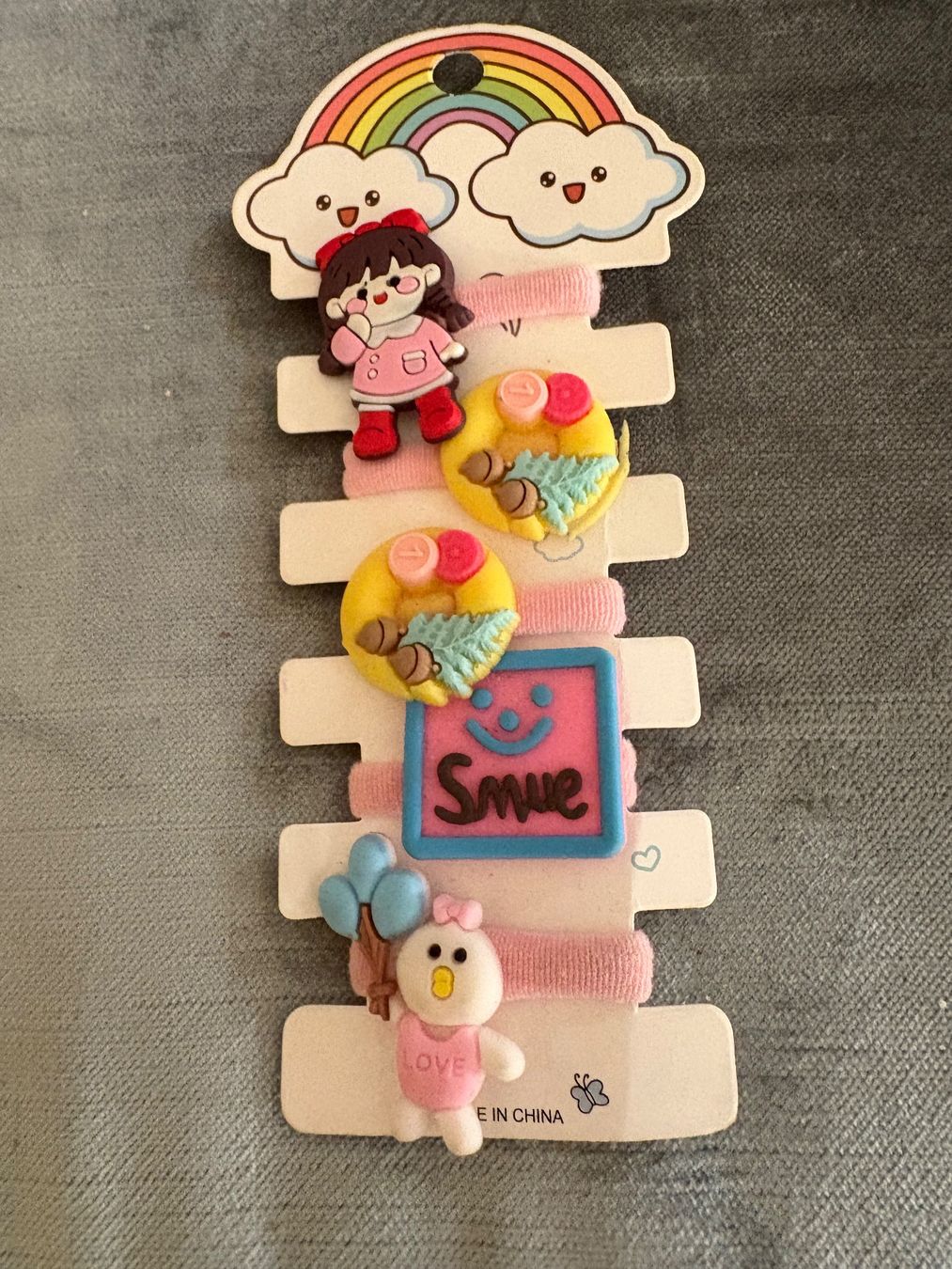 Accessori per capelli: Haargummi Set / Haarschmuck Smile neu – Nuovo e nell'imballaggio originale da Beromünster venduto da msklef 4