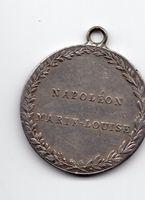 (2383) Napoleon Marie Lousie Strassbourg 1810 silber