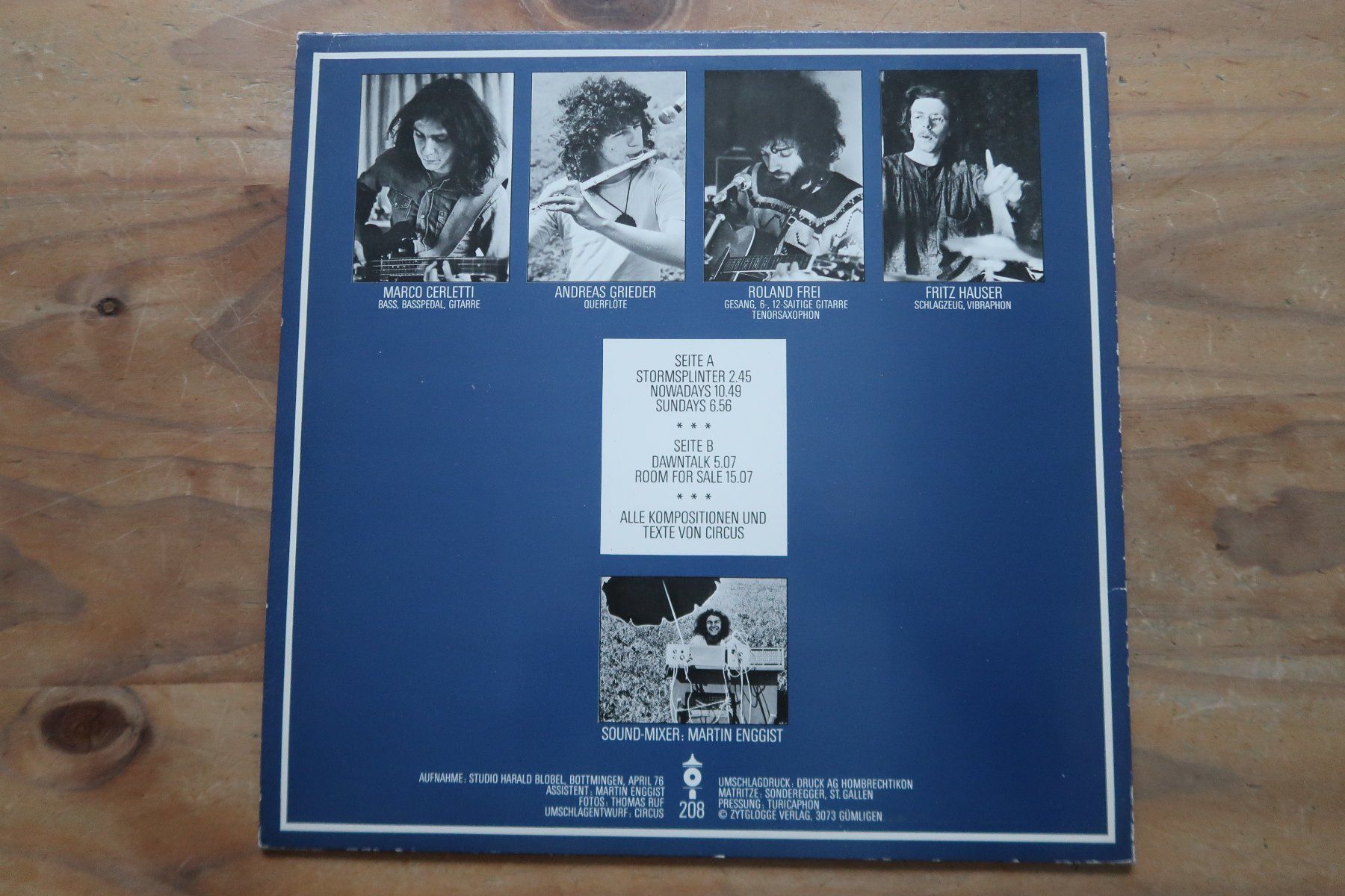 Dischi in vinile: CIRCUS - ST - SWISS PROG ROCK - VINYL LP – Usato da Basel venduto da Patiscat 1