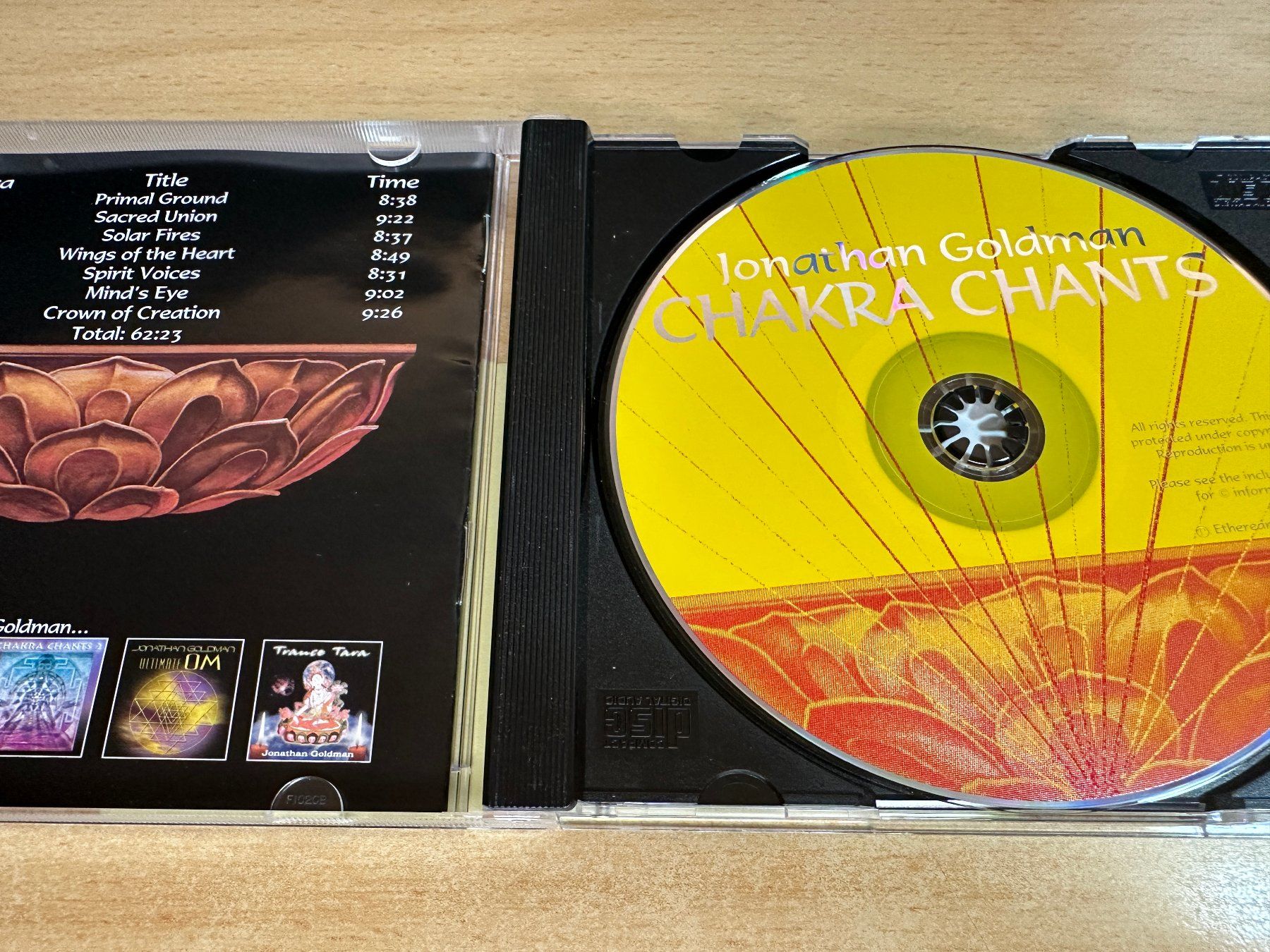 CD: G5 Jonathan Goldman – Chakra Chants – Usato da Rikon im Tösstal venduto da Alpenmutz 2