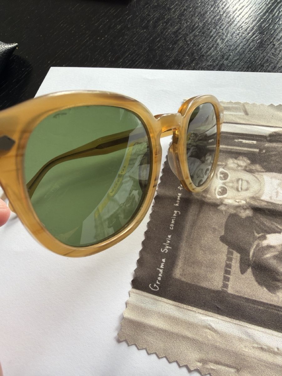 Moscot Brillen & Gläser: Sonnenbrille Moscot gelbbraun mit Etui – Gebraucht aus Kilchberg ZH von Seb92 2