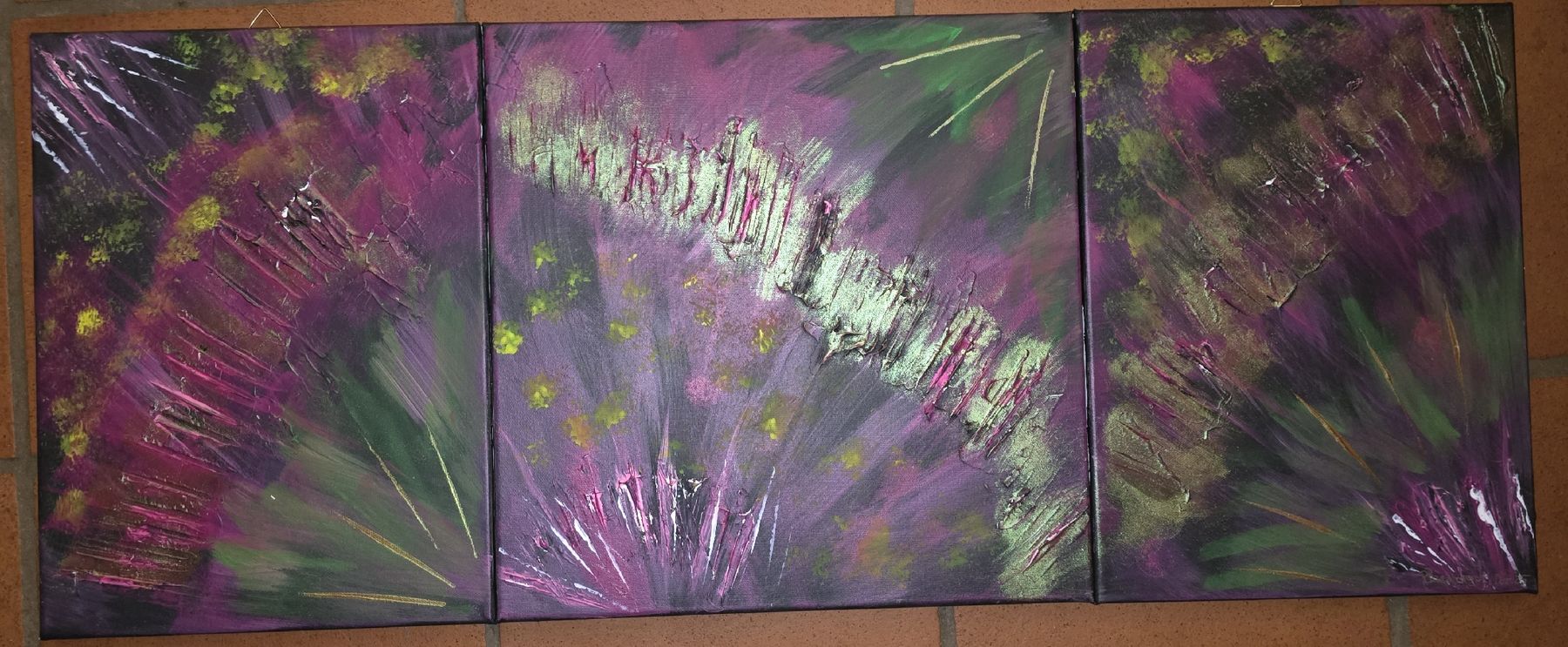 Dipinti: Acryl Bild  – Nuovo (secondo la descrizione) da Bäriswil BE venduto da Simon_Kreativwelt