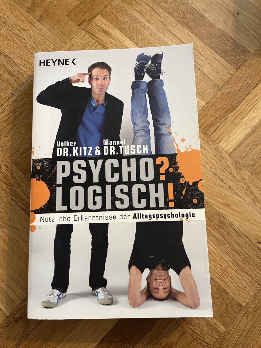 Libri: Dr. Kitz & Dr. Tusch - Psycho? Logisch! Heyne Verlag – Usato da Bern venduto da Daniel679
