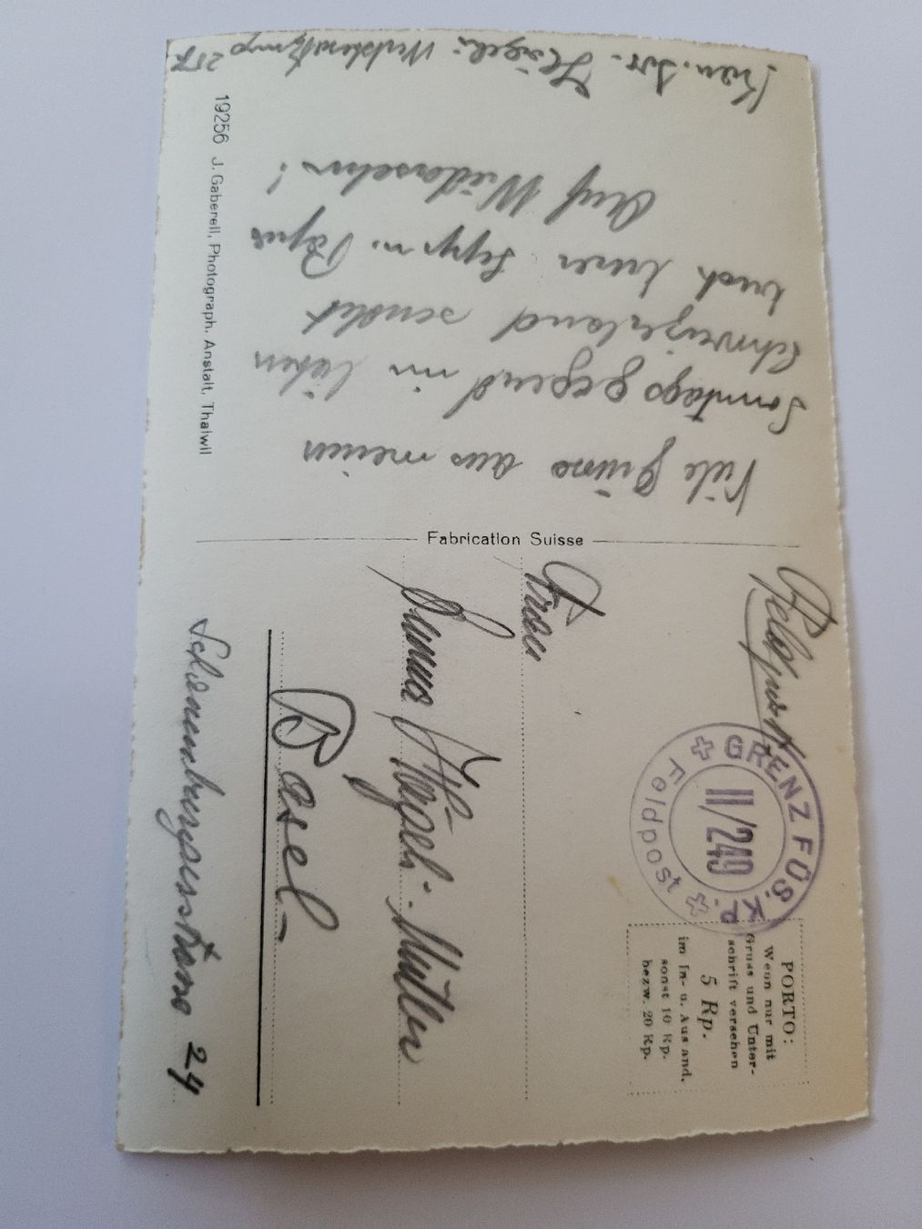Cartes postales: Ansichtskarte Passwangstrasse neu Ansicht R36 – D'occasion à nunningen par mic_88k2 1