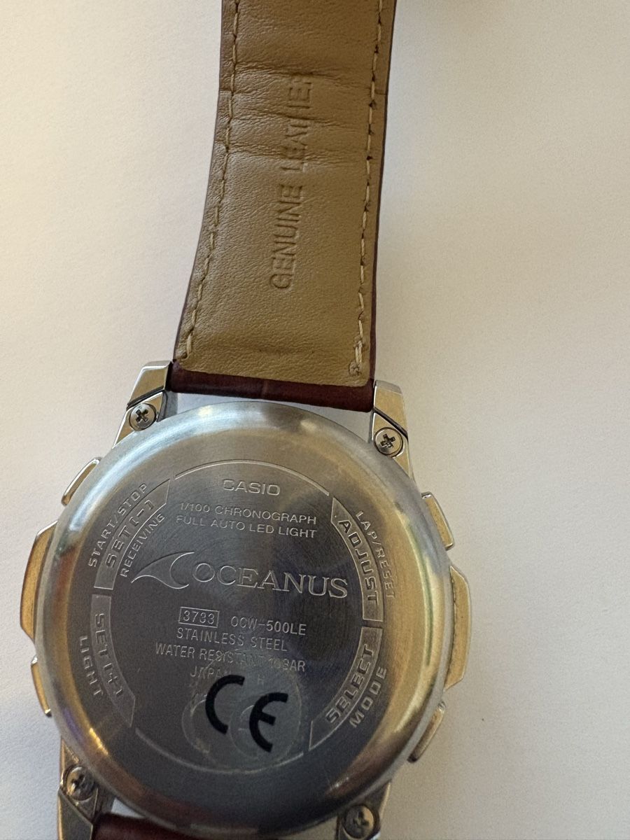 Casio Uhren: Casio oceanus Quartz läuft  – Gebraucht aus Murten von Tzaugg 5
