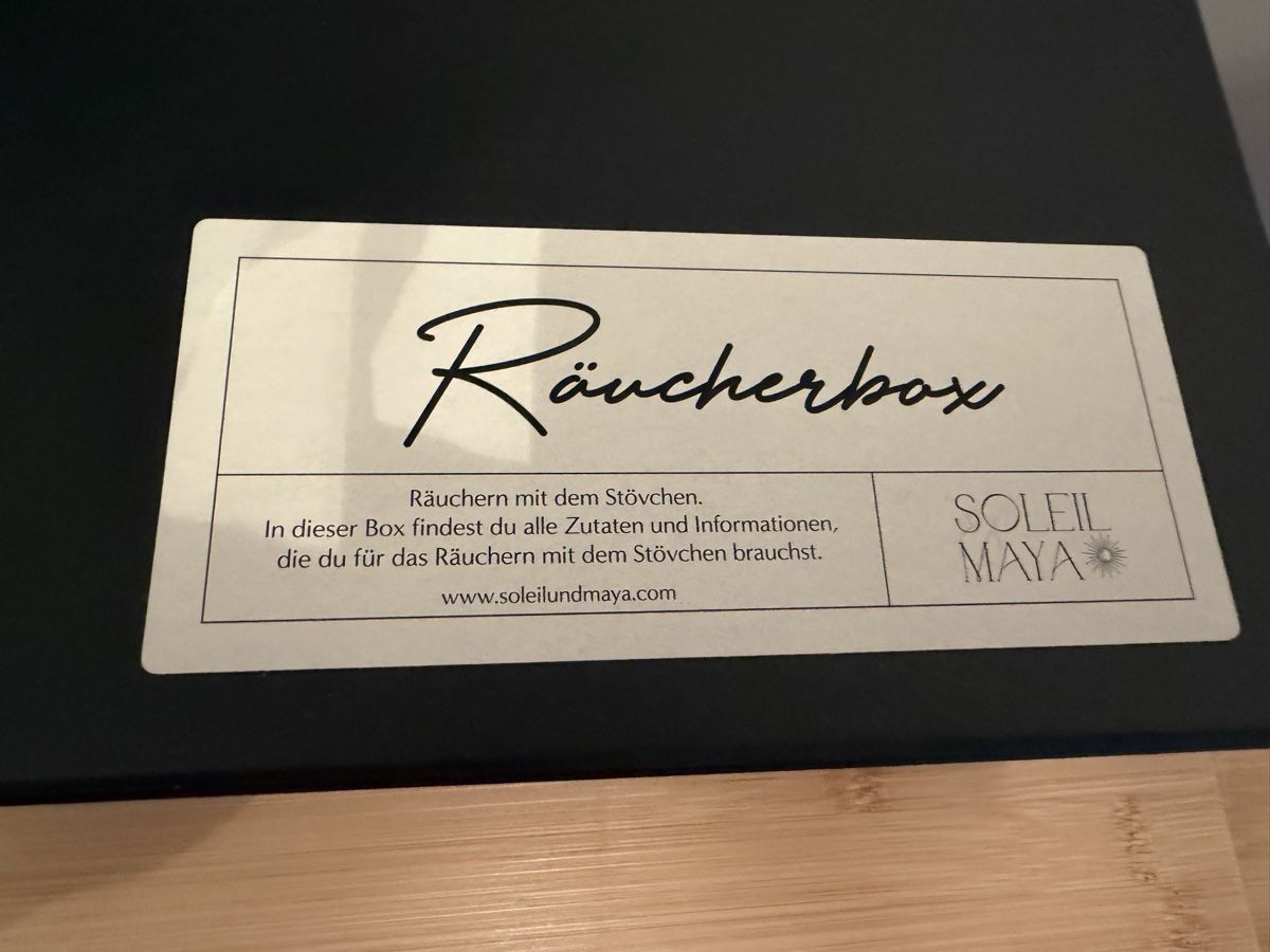 Deodoranti per ambiente: RÄUCHERBOX MIT STÖVCHEN – Nuovo (secondo la descrizione) da Kappel SO venduto da Ydelfin 3