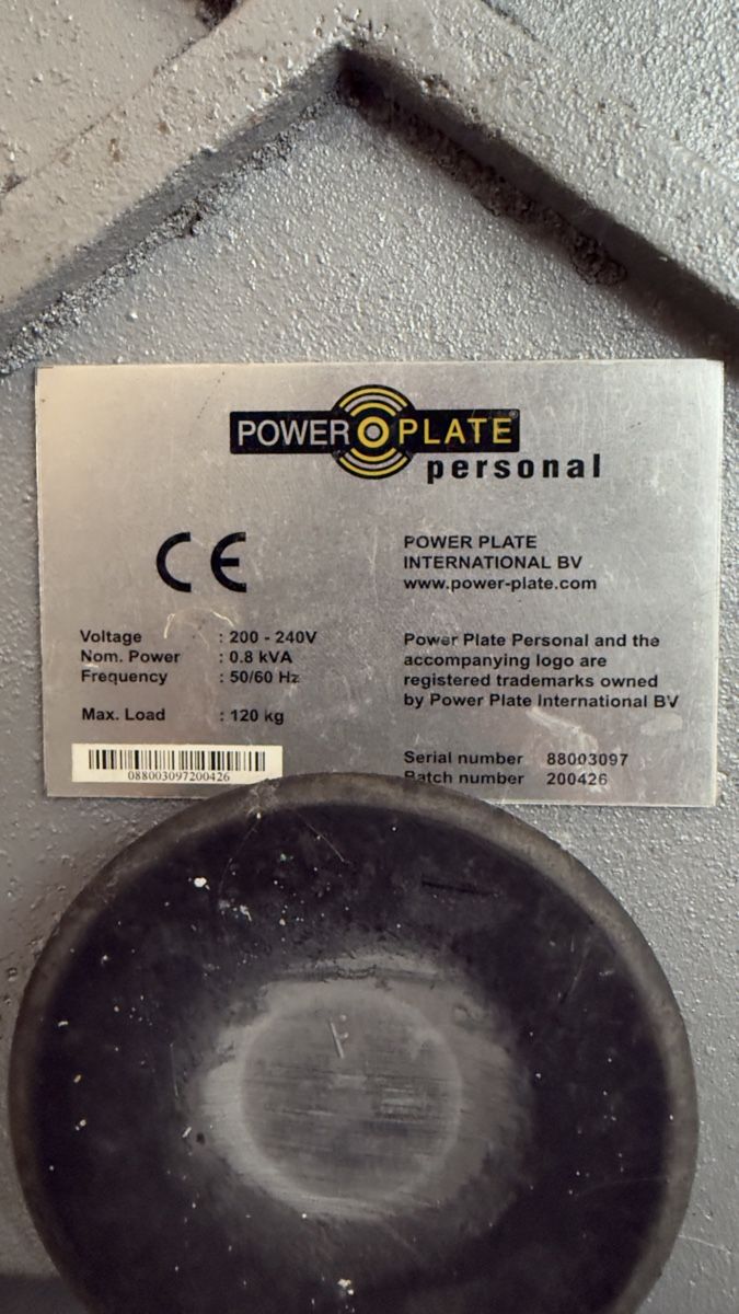 Power Plate Vélos d'appartement: PowerPlate Personal – D'occasion à Jona par zebra0702 4