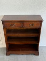 Vintage Bücherregal Regal mit 2 Schubladen