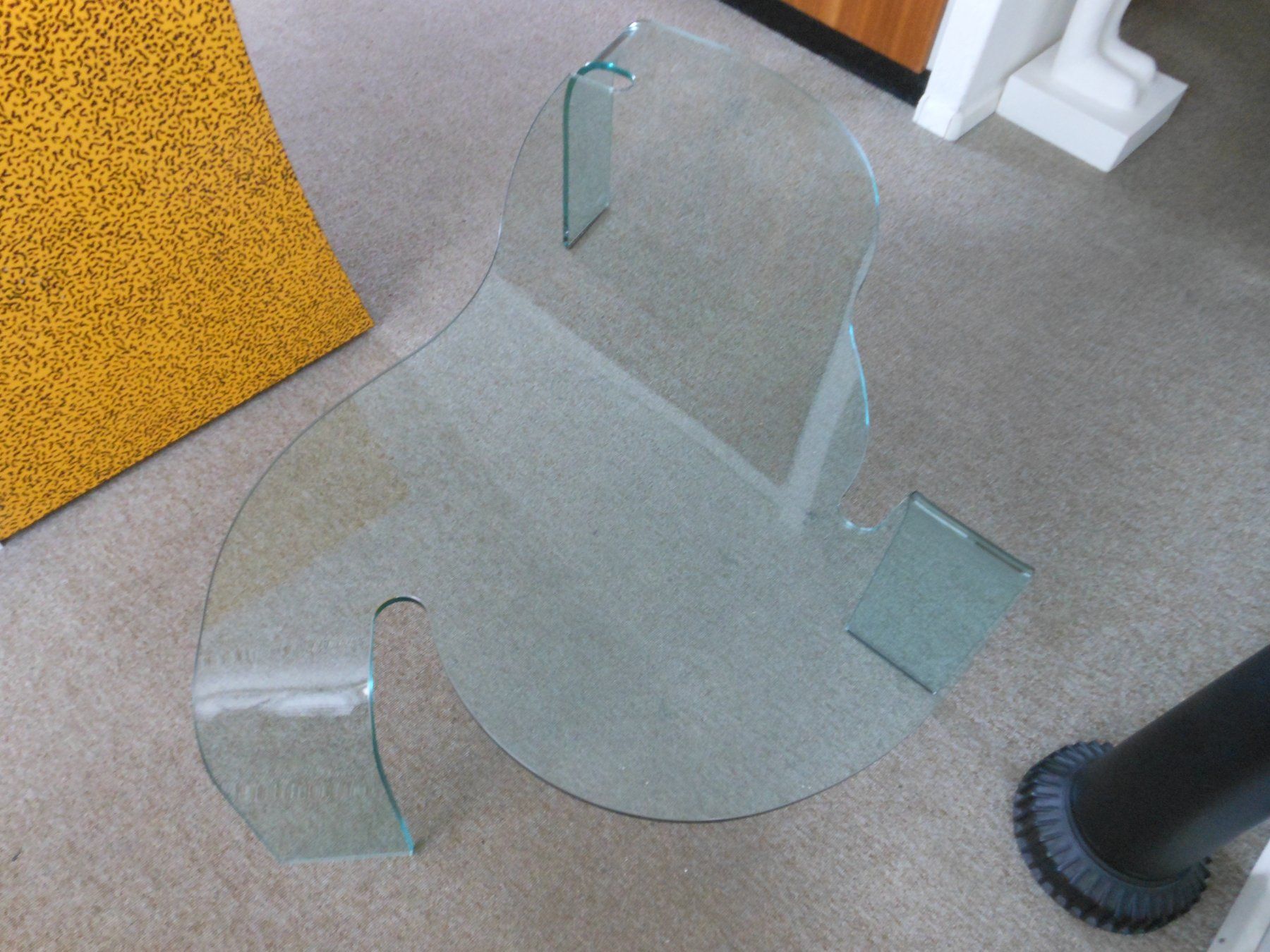 Tavoli: Designer Glas Couchtisch   Hans Von Klier – Usato da Füllinsdorf venduto da Cibum 4