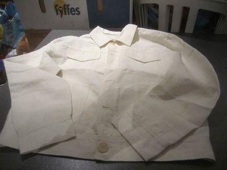 Jacke ca. Grösse 36, helles beige