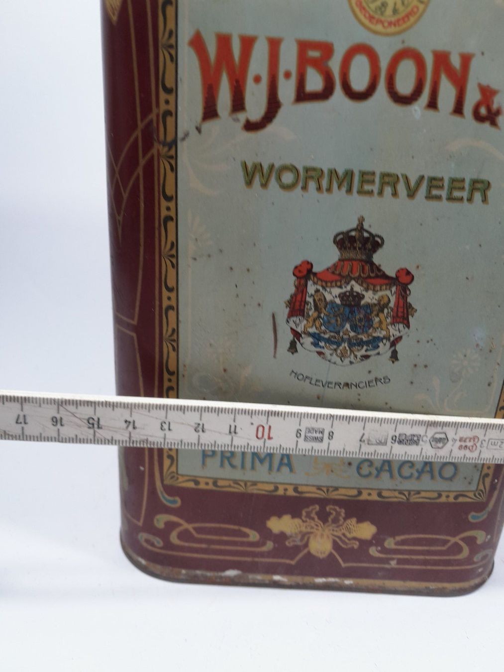 Barattoli: Antike vintage Prima Cacao W.J. Boon & Comp. Blechdose – Usato da Männedorf venduto da Bel-view 8