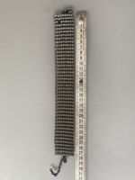 Collier strass noir et argenté Rania Kinge