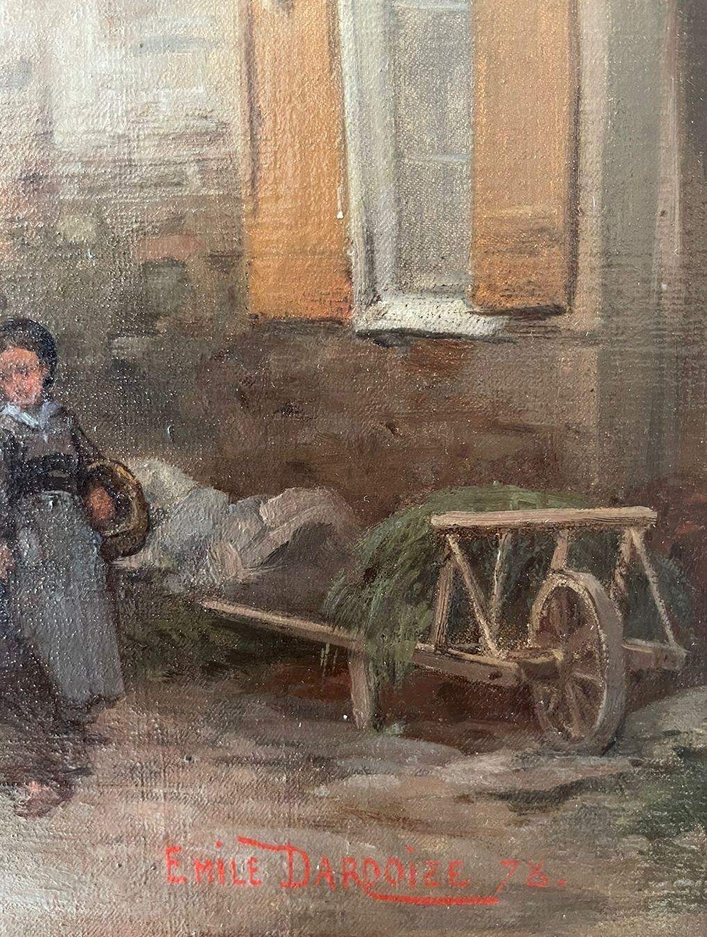 Dipinti: Dardoize Louis Emile (1826-1901) – Usato da Grosshöchstetten venduto da Perle1951 2