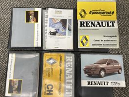Renault Clio Handbuch Anleitung Wartungspass 1991-1998 guter