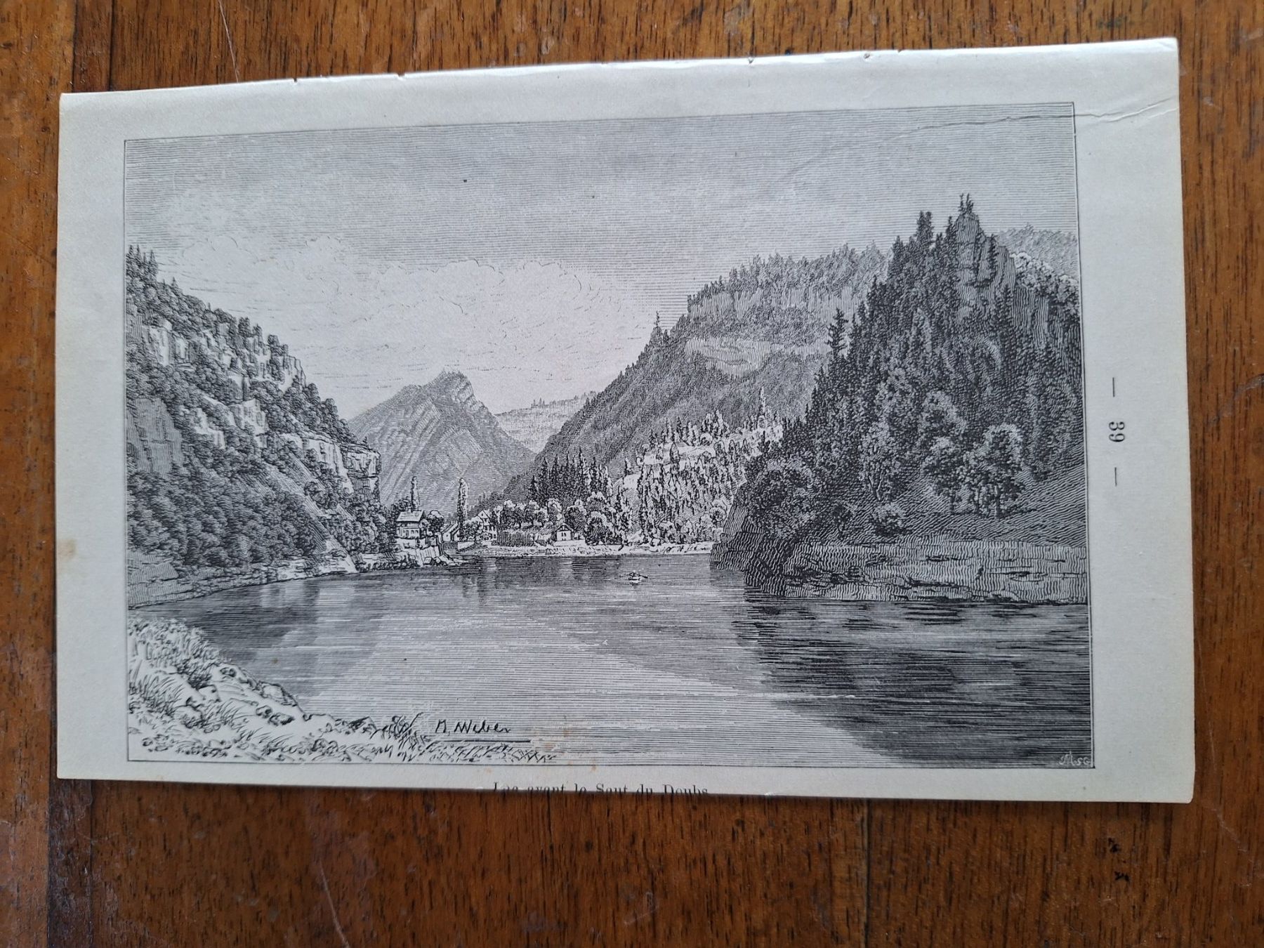 Gravures: LES BRENETS ET LE DOUB – D'occasion à Bevaix par bohrap 2