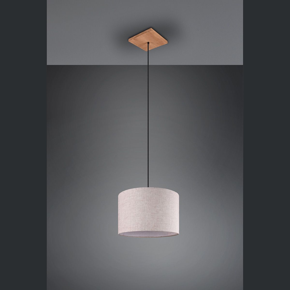 Lampadari & plafoniere: Pendelleuchte, Stoffschirm, 35 cm Ø – Nuovo (secondo la descrizione) da Kreuzlingen venduto da Smart-Light 1