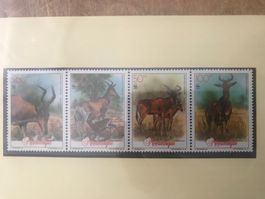Mosambik 1991 WWF Satz Lichtenstein-Kuhantilope postfrisch