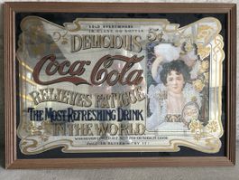 Coca-Cola Spiegel, Antik, Vintage, Sammlerstück! 51x36cm
