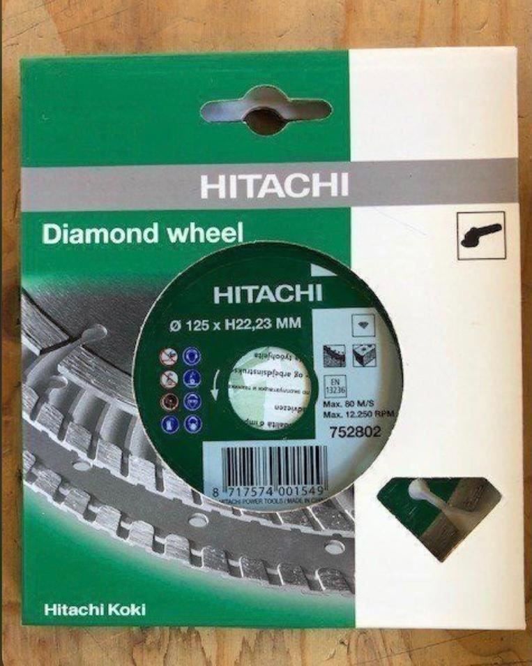 Hitachi Tutti gli attrezzi: Hitachi Diamant Trennscheibe. 1X – Nuovo (secondo la descrizione) da Heerbrugg venduto da ProBau-Liq