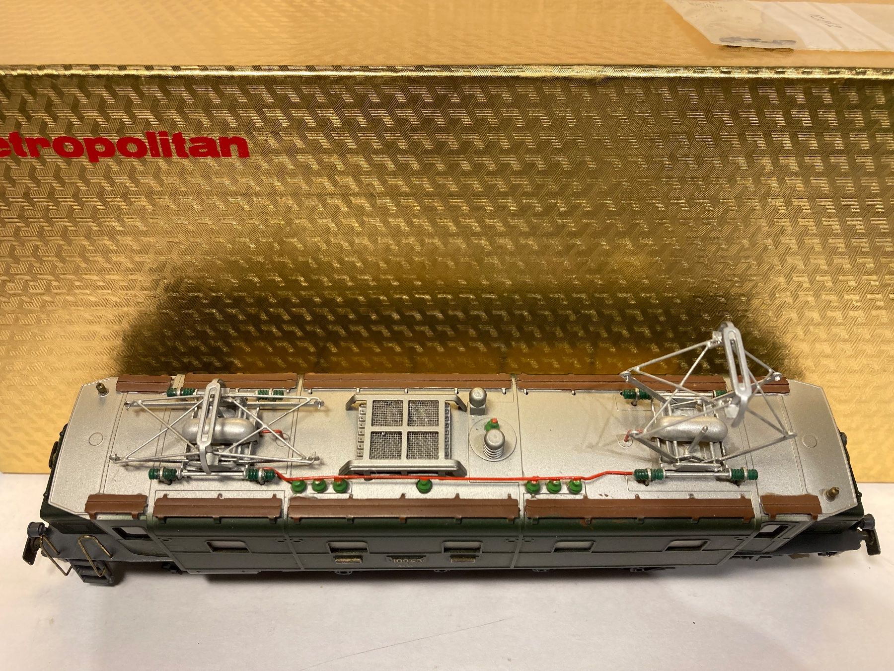 Metropolitan Modelleisenbahnen: Metrop SBB Ae 4/7 10943 Messingmodell HO DC – Neu (gemäss Beschreibung) aus Jona von Bra-Aug 4