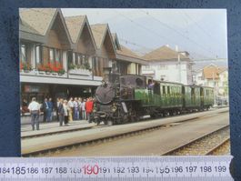 SARNEN ONW AK HISTORISCHER DAMPFZUG BALLENBERG-DAMPFZUG