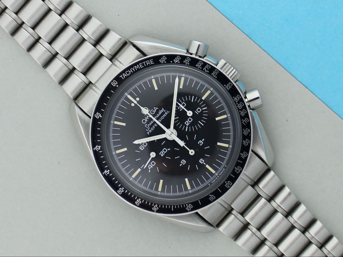 Omega Orologi: Omega Speedmaster Professional Moonwatch – Usato da Zürich venduto da tobleratelier