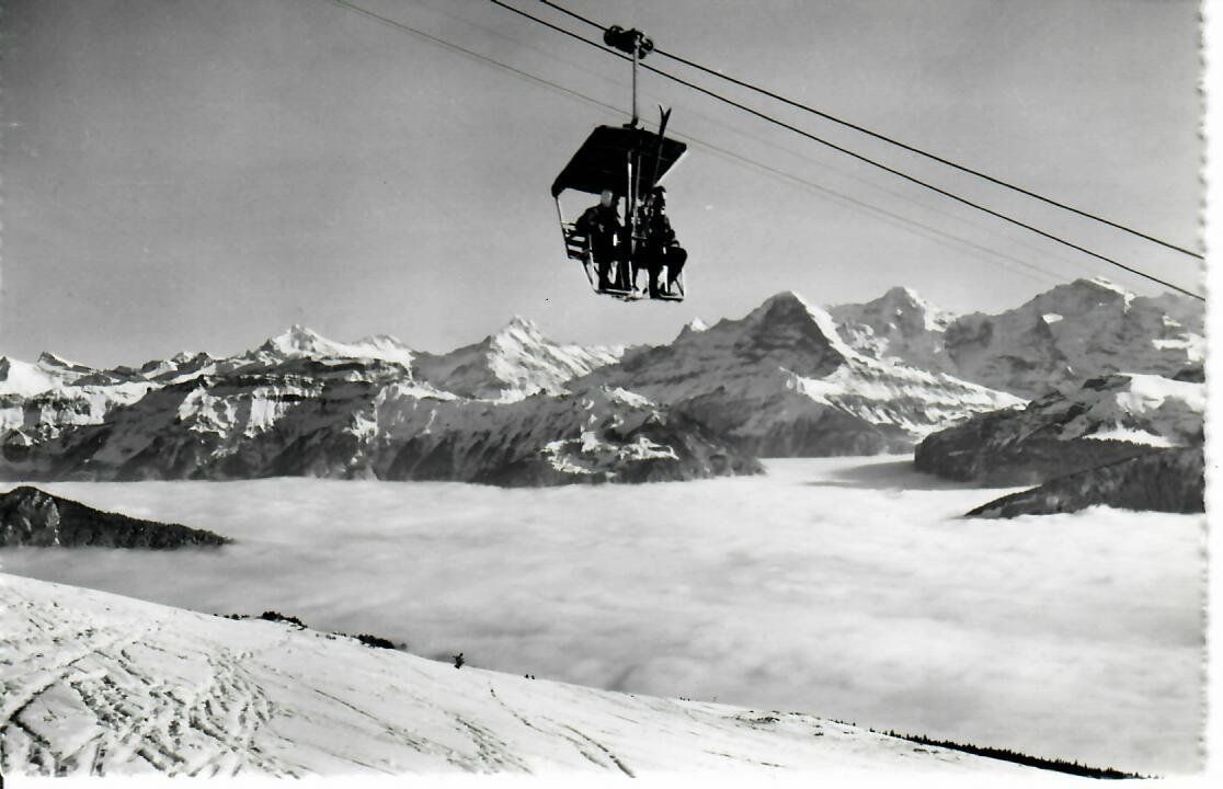Cartoline postali: Sesselbahn Beatenberg Niederhorn – Usato da Hochdorf venduto da Ziegel-16