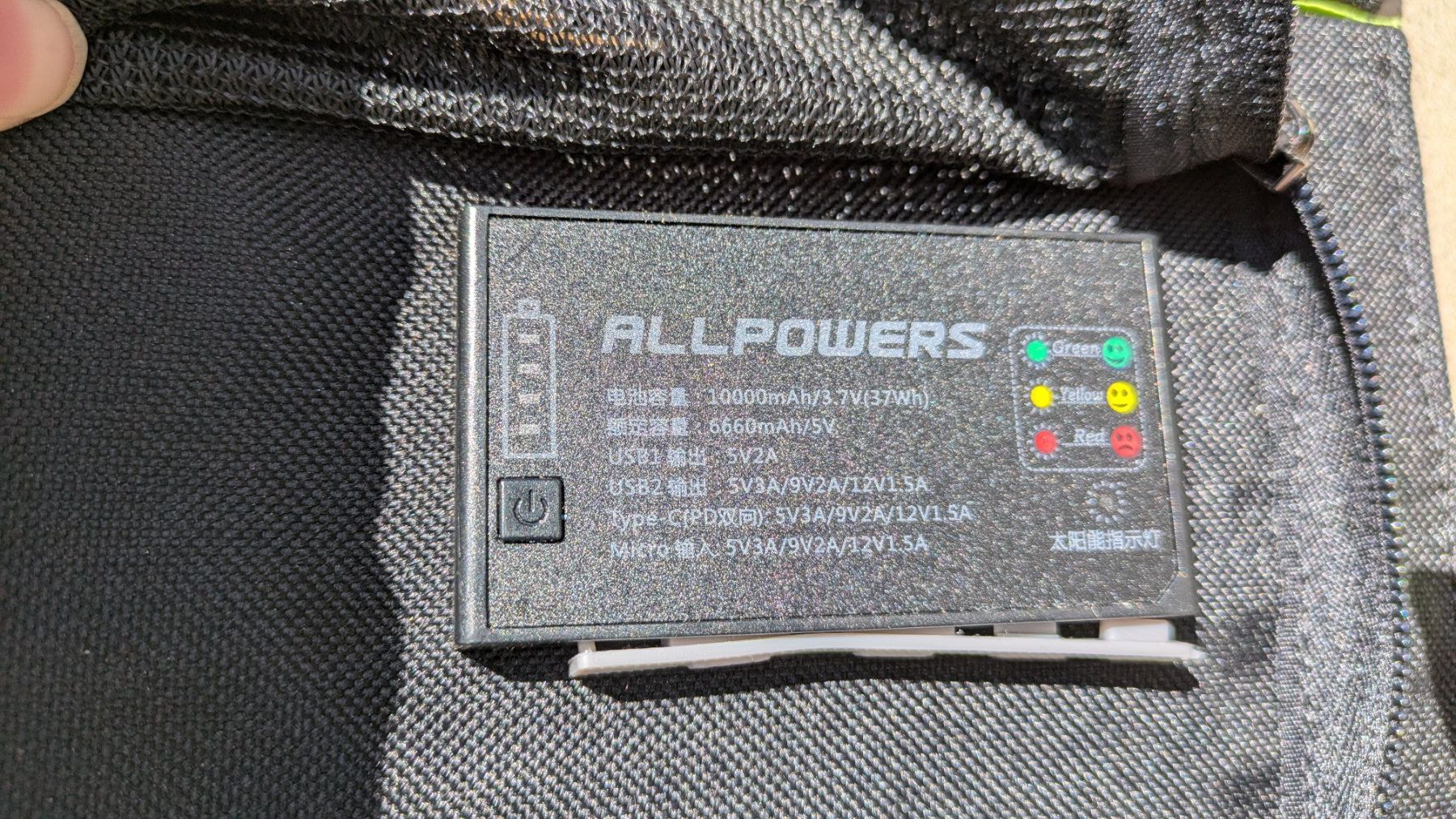 Panneaux solaires: ALLPOWERS 5V 21W Solar Panel, Tragbares Solarladegerät – D'occasion à Staufen par Fleby84 4