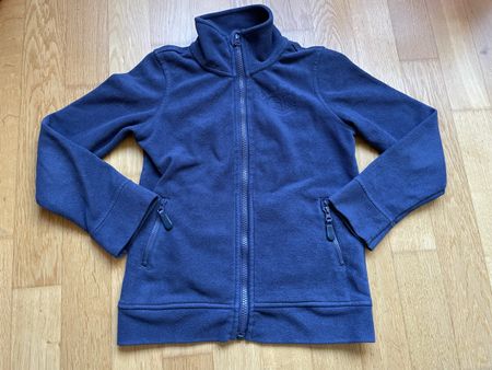 Fleece Jacke, Gr. 122/128, Blau von TCM