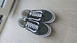Vans grün Leder