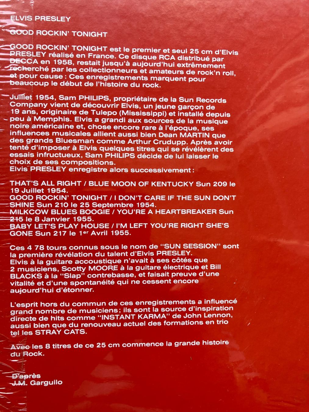 Dischi in vinile: Elvis Presley – Nuovo e nell'imballaggio originale da Aarwangen venduto da Jukebox3 6