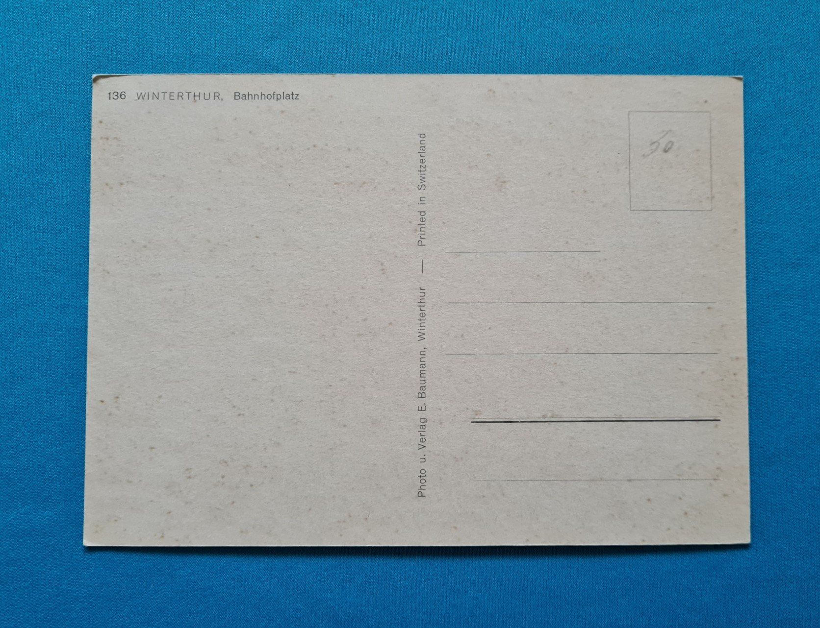 Cartoline postali: Ansichtskarte Winterthur – Nuovo (secondo la descrizione) da Saland venduto da V-Tour 1