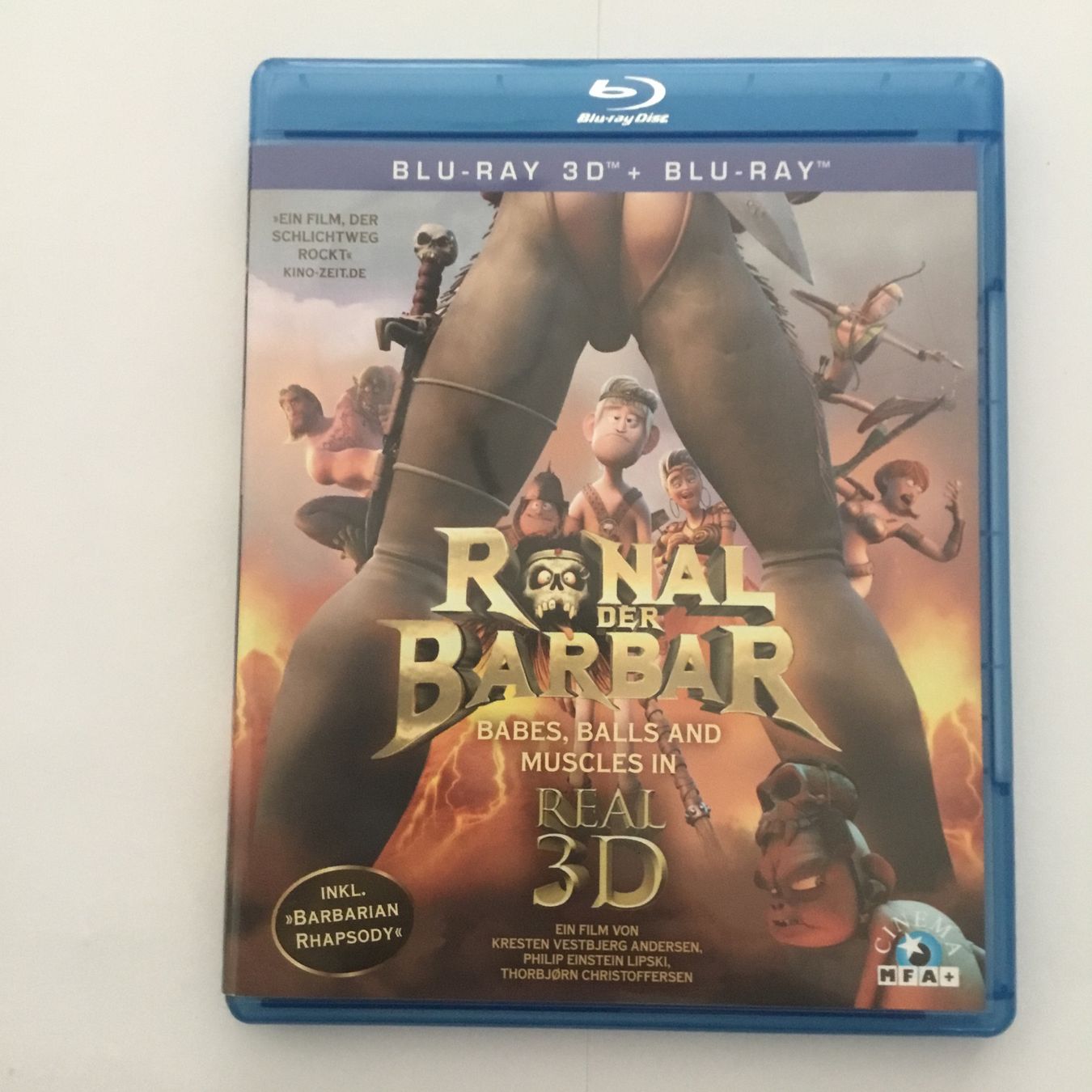 Tutti i DVDs: Ronal der Barbar Blu Ray 3D+2D Neu Wertig – Nuovo (secondo la descrizione) da Blauen venduto da sternchen66