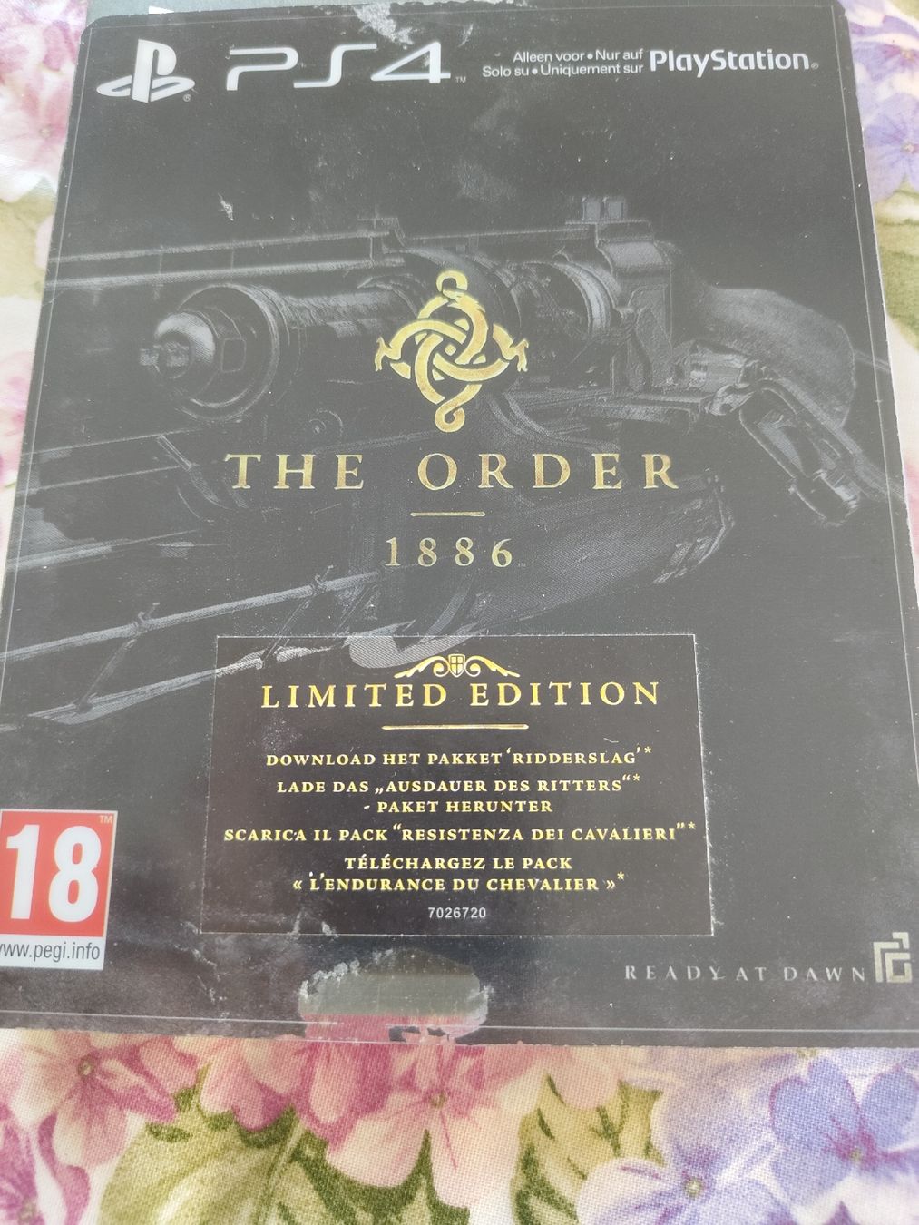Giochi: PS4 The Order 1886 Limited Edition  – Usato da Court venduto da Chronoss