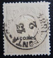 Azoren Portugal Kat. 47y gest. 1882 Kat. 45 Euro