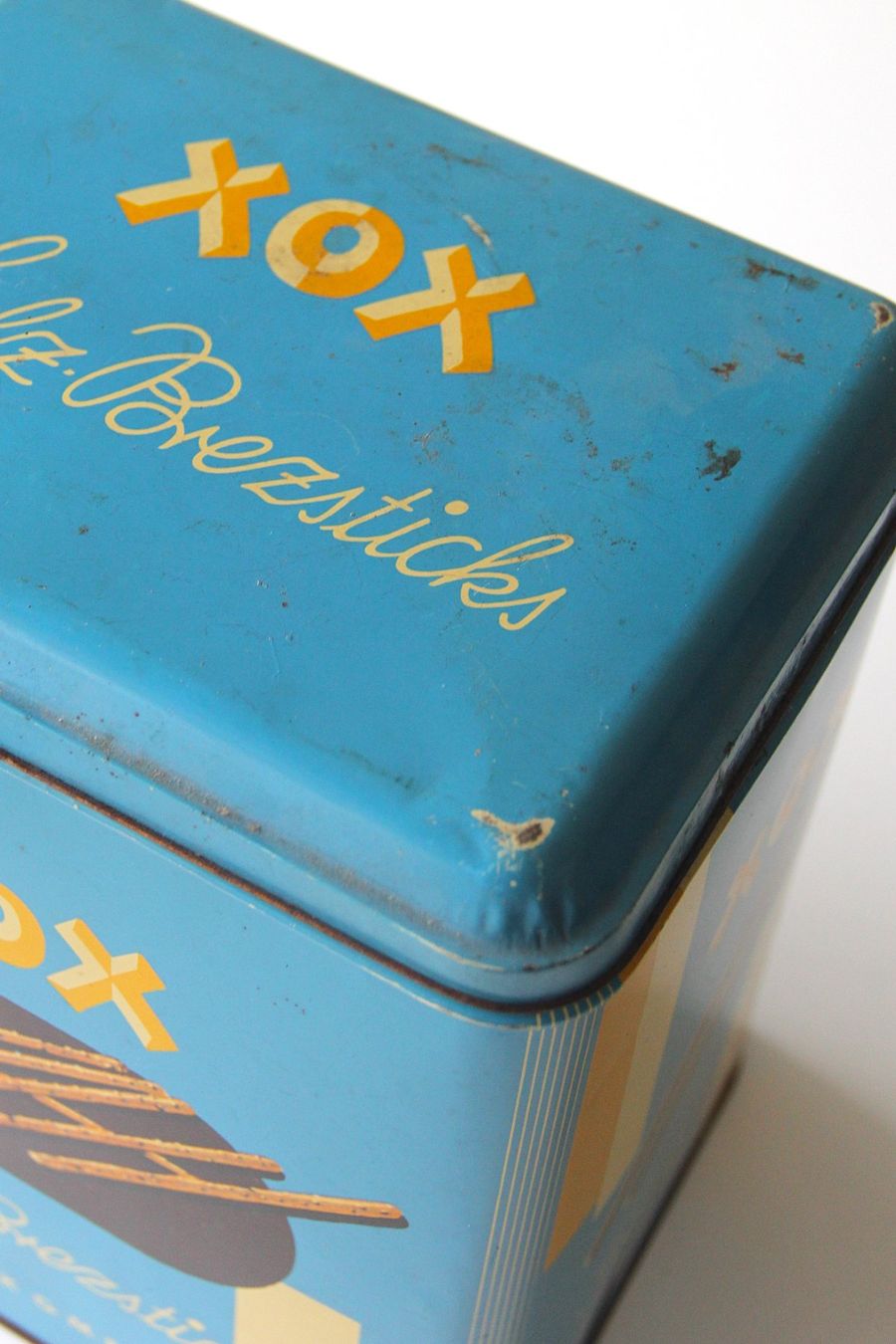Dosen: antike Blechdose XOX "Brezsticks" – Gebraucht aus Luzern von chf_zvb8 5