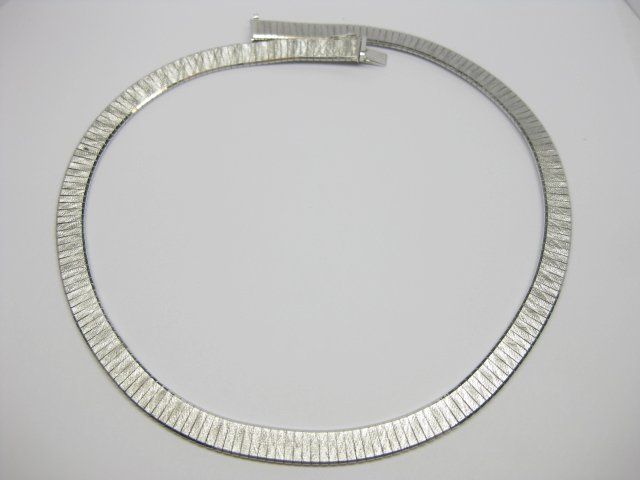 Catenine: Vintage Kette Collier Silber 835 rhodiniert – Usato da Ermatingen venduto da prior_time 2
