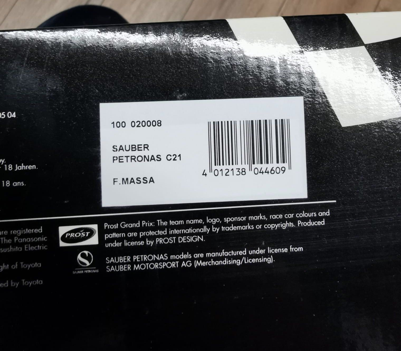 Minichamps Modellautos: Sauber Petronas C21 Modell – Neu (gemäss Beschreibung) aus Weissbad von Hamster16 3