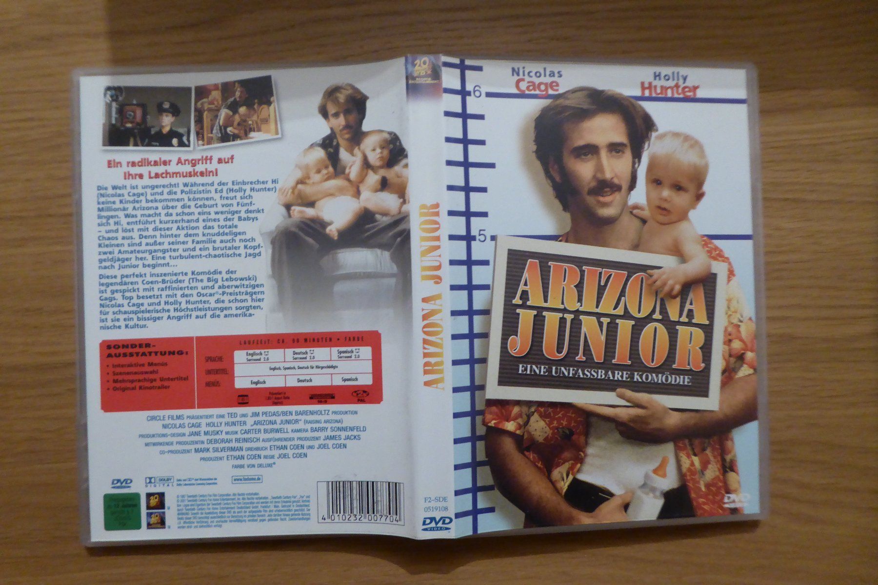 Tutti i DVDs: DVD Arizona Junior – Usato da Allschwil venduto da Summelsarium