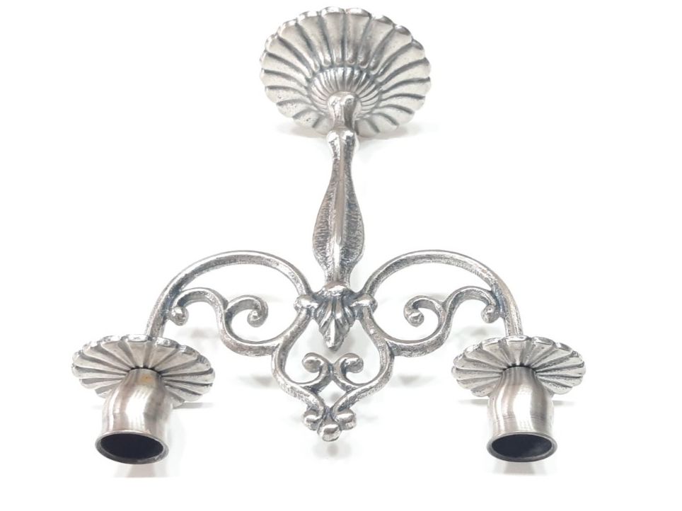 Portacandele: Kerzenständer aus Solid Brass - Chandelier en  Solid Brass – Nuovo (secondo la descrizione) da Savagnier venduto da Marderuth 2