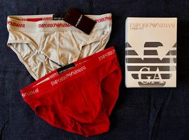 2 Stk. Armani Slip Unterhosen Grösse M neu/originalverpackt