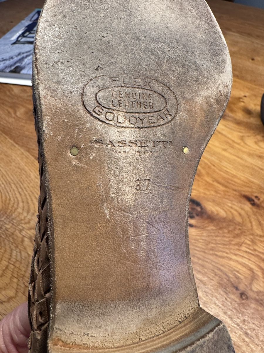 Scarpe da donna: Italienische Sassettti Leder Gr. 37 – Usato da Niederbüren venduto da Oetschli 3