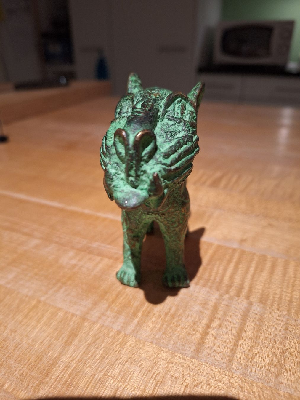 Figuren: Antike Bronze Figur Loepard Benin – Gebraucht aus Dornach von bals28 2