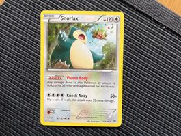 Pokemon Snorlax Non Holo Rare XY Breakthrough near Mint