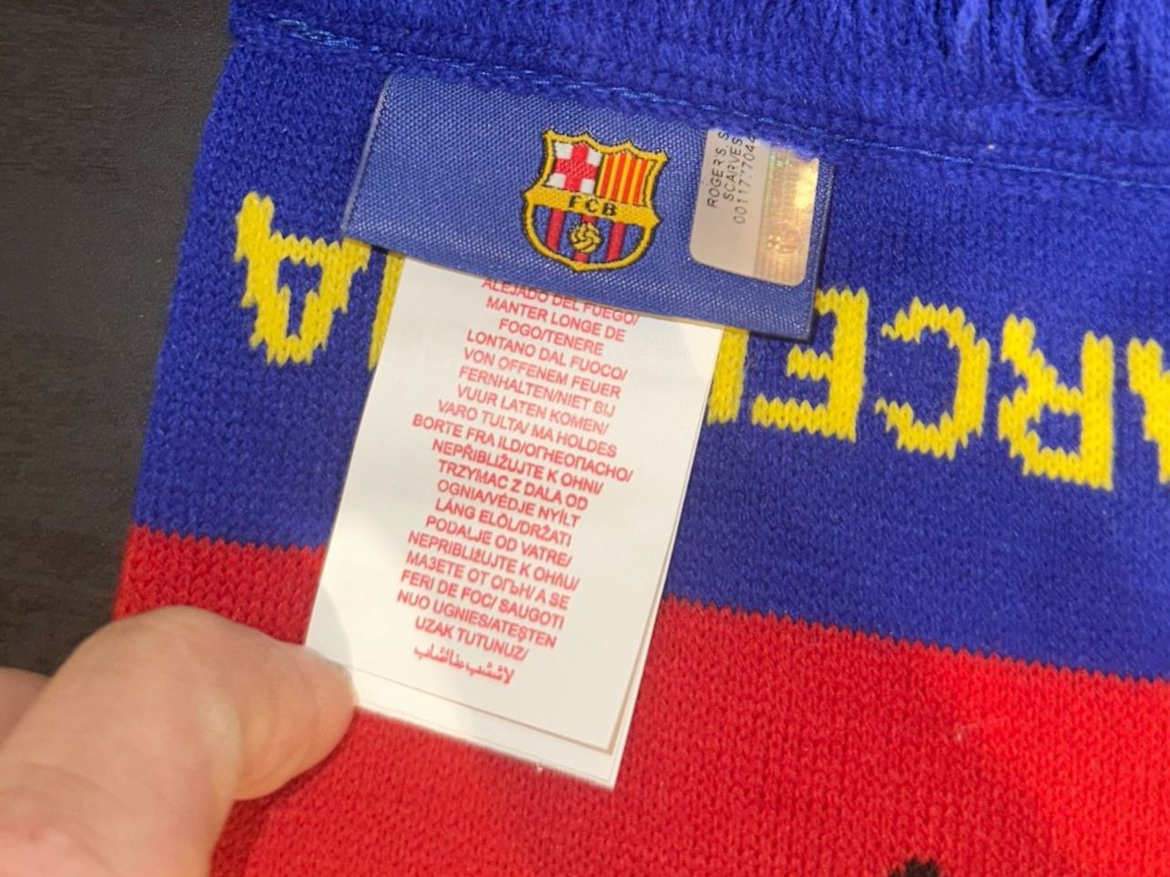 FC Barcelona Foulard & Sciarpe: Fc Barcelona Schal Original – Usato da Unterstammheim venduto da Robin059 2